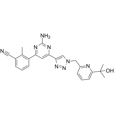 A2aR/A2bR antagonist-1 structure