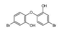 5-bromo-2-(4-bromo-2-hydroxyphenoxy)phenol结构式