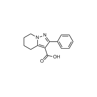 2-Phenyl-4,5,6,7-tetrahydropyrazolo[1,5-a]pyridine-3-carboxylic acid Structure