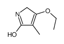 2H-Pyrrol-2-one, 4-ethoxy-1,5-dihydro-3-methyl- (9CI) structure