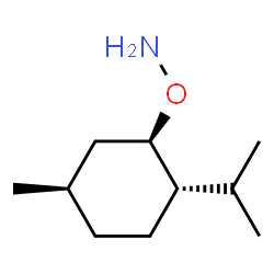 Hydroxylamine, O-[(1R,2S,5R)-5-methyl-2-(1-methylethyl)cyclohexyl]- (9CI)结构式