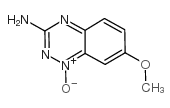 7-METHOXYBENZO[1,2,4]TRIAZIN-3-YLAMINE-1-OXIDE Structure