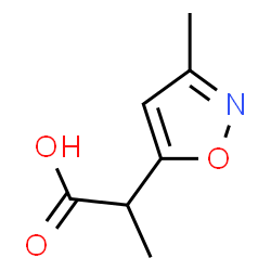 5-Isoxazoleaceticacid,-alpha-,3-dimethyl-(8CI)结构式