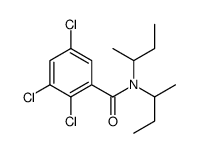 N,N-di(butan-2-yl)-2,3,5-trichlorobenzamide Structure