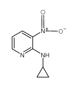N2-Cyclopropyl-3-nitropyridin-2-amine Structure