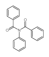 Benzamide,N-benzoyl-N-phenyl- structure