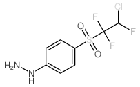 Hydrazine,[4-[(2-chloro-1,1,2-trifluoroethyl)sulfonyl]phenyl]- picture