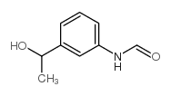 Formamide, N-[3-(1-hydroxyethyl)phenyl]- (9CI)结构式