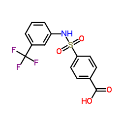 4-(3-Trifluoromethyl-phenylsulfamoyl)-benzoic acid图片