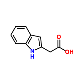 Indole-2-acetic acid Structure