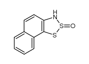 naphth[2,1-d]-1,2,3-dithiazol-2-oxide Structure