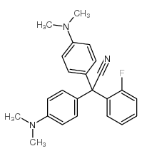 bis(4'-n,n-dimethylaminophenyl)-(2-fluorophenyl)acetonitrile picture