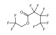 2,2,2-trifluoroethyl 2,2,3,3,4,4,4-heptafluorobutanoate Structure