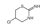 5-chloro-5,6-dihydro-4H-1,3-thiazin-2-amine结构式