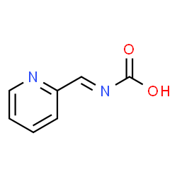 Carbamic acid, (2-pyridinylmethylene)- (9CI) Structure