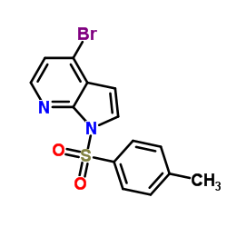 4-Bromo-1-tosyl-1H-pyrrolo[2,3-b]pyridine structure