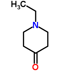 1-Ethyl-4-piperidone structure