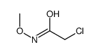 2-chloro-N-methoxyacetamide结构式