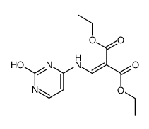 diethyl (2-hydroxy-4-pyrimidinyl)aminomethylenemalonate结构式