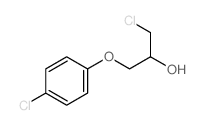 2-Propanol,1-chloro-3-(4-chlorophenoxy)- Structure