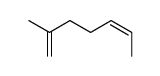 cis-2-methyl-hepta-1,5-diene Structure
