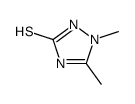 2,3-dimethyl-1H-1,2,4-triazole-5-thione Structure