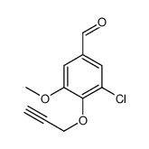 3-Chloro-5-methoxy-4-(2-propyn-1-yloxy)benzaldehyde picture