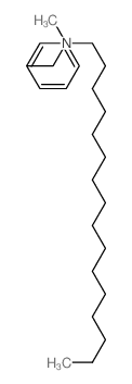 Benzenemethanamine,N-hexadecyl-N-methyl- structure