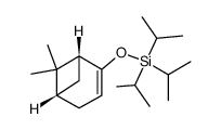 (1R)-6,6-dimethyl-2-(triisopropylsiloxy)bicyclo[3.1.1]hept-2-ene Structure