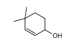 4,4-dimethylcyclohex-2-en-1-ol结构式