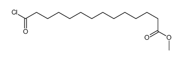 methyl 14-chloro-14-oxotetradecanoate Structure