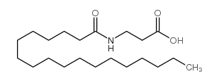 N-硬脂酰基-β-丙氨酸结构式