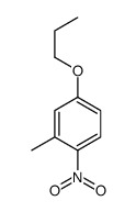 2-methyl-1-nitro-4-propoxybenzene Structure