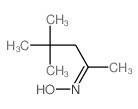 (NZ)-N-(4,4-dimethylpentan-2-ylidene)hydroxylamine结构式