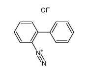 [1,1'-biphenyl]-2-diazonium chloride结构式