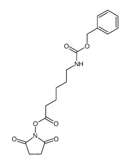 N-Cbz-aminocaproic acid NHS ester Structure