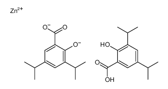 zinc 3,5-diisopropylsalicylate structure