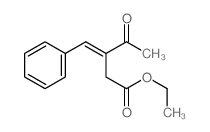 Pentanoic acid, 4-oxo-3-(phenylmethylene)-,ethyl ester structure