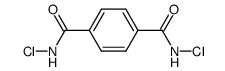 N,N'-Dichloro-1,4-benzenedicarboxamide structure