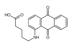 (N-anthraquinonyl-1)-delta-aminovaleric acid结构式