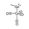 Tetracarbonyl(trimethylgermyl)cobalt Structure