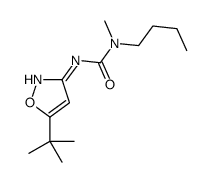 1-butyl-3-(5-tert-butyl-1,2-oxazol-3-yl)-1-methylurea Structure