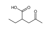 2-ethyl-4-oxopentanoic acid结构式