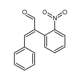 (Z)-2-(2-nitrophenyl)-3-phenyl-2-propenal Structure