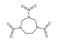 1,3,5-trinitro-[1,3,5]triazepane Structure