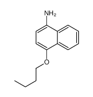 4-butoxynaphthalen-1-amine Structure
