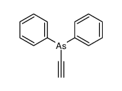 ethynyl(diphenyl)arsane结构式