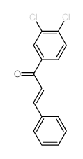 1-(3,4-dichlorophenyl)-3-phenyl-prop-2-en-1-one picture