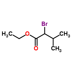 2-溴代异戊酸乙酯结构式