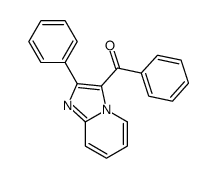 phenyl-(2-phenylimidazo[1,2-a]pyridin-3-yl)methanone结构式